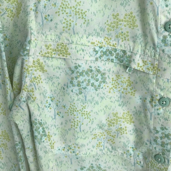 Patagonia Island Hopper Long Sleeve Button Up Shirt Size S Pockets Hiking - Picture 6 of 10